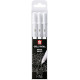 Sakura Gelly Roller Pens, Bright White, Set 3