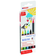 Edding 1200 Glitter Colour Pens, Set 5