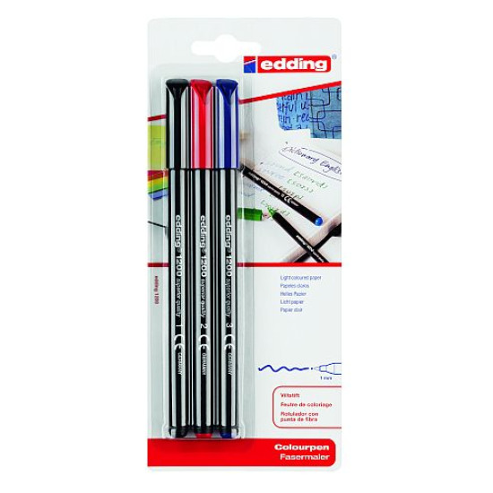 Edding 1200 Colour Pen - Set 3