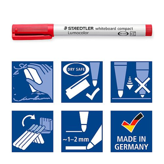 Staedtler Lumocolor Whiteboard Compact Marker 