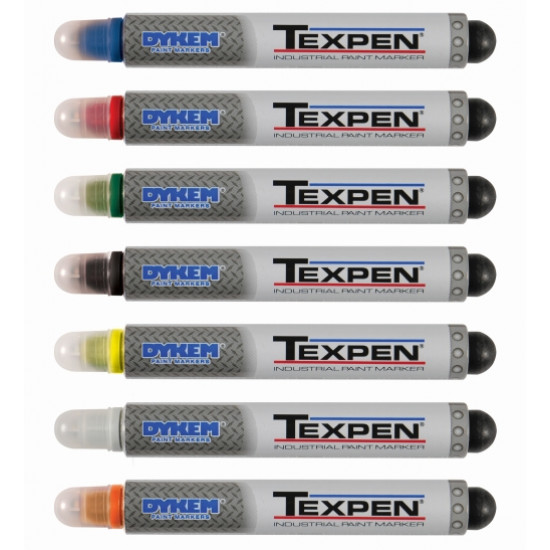 Dykem TexPen Ball Paint Markers