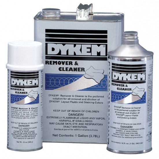 Dykem Remover & Prep for Layout Fluid and Staining Colour, 946ml