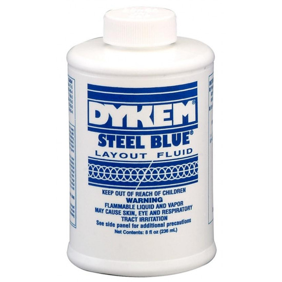 Dykem Steel Blue Layout Fluid