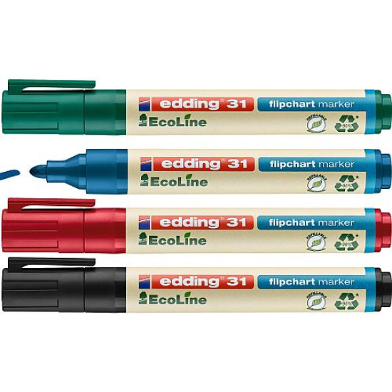 Edding EcoLine 31 Flipchart Markers