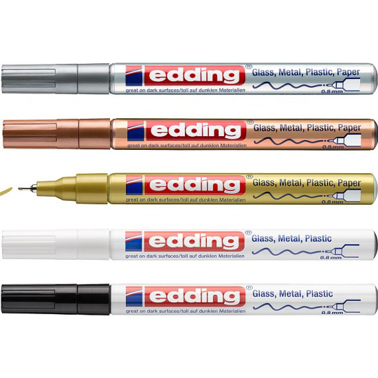 Edding 780 Paint Marker Pen, Extra Fine 0.8mm
