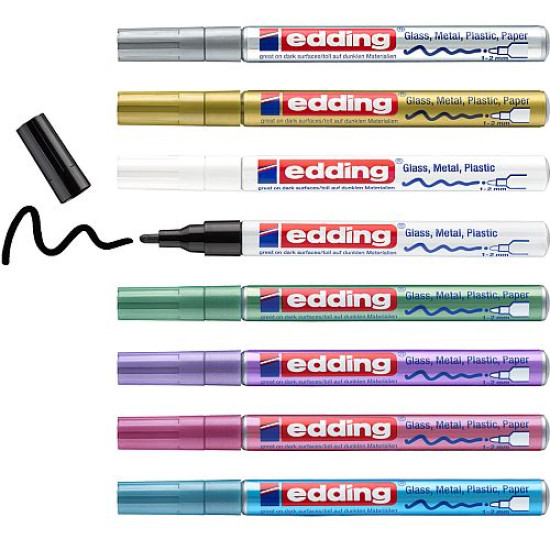 Edding 751 Glossy Paint Marker Set 