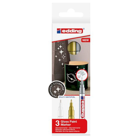 Edding 751 Glossy Paint Marker Set 