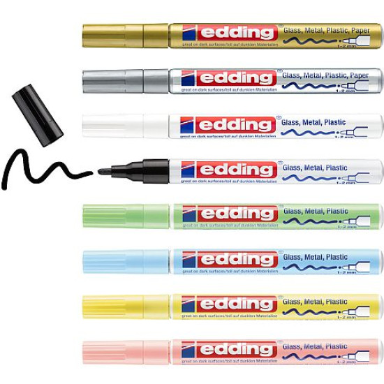 Edding 751 Glossy Paint Marker Set 