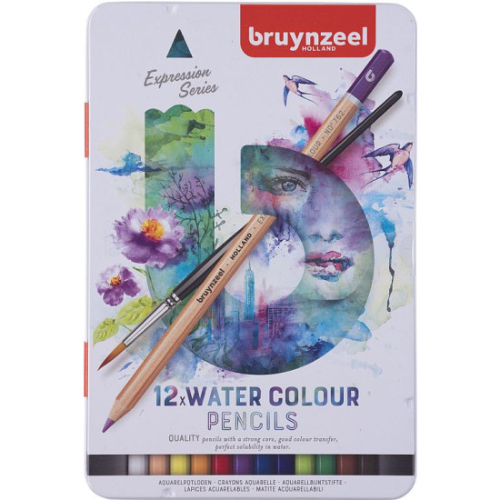 Bruynzeel Expression Water Colour Pencils
