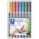 Staedtler Lumocolor Permanent 317 Medium Tip Pens 