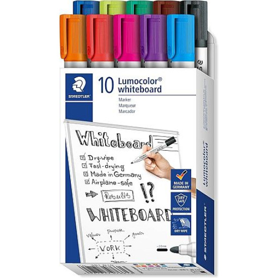 Staedtler Lumocolor Whiteboard Chisel Tip Marker 