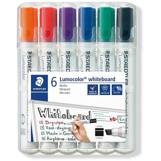 Staedtler Lumocolor Whiteboard Chisel Tip Marker 