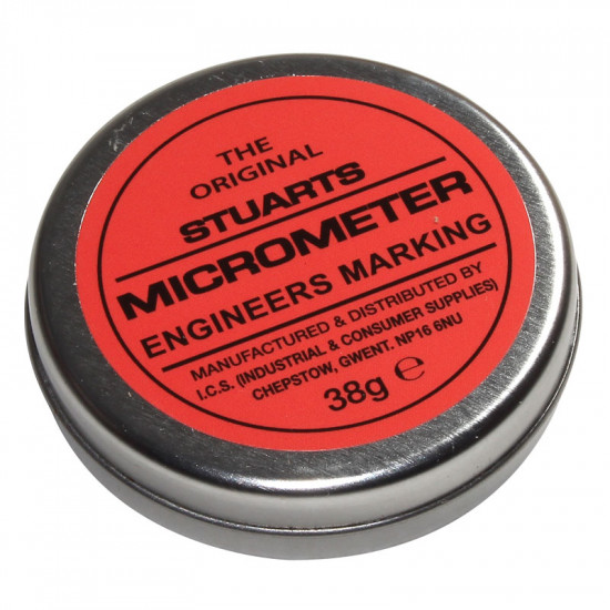 Stuarts Micrometer Engineers Red, 38g Tin